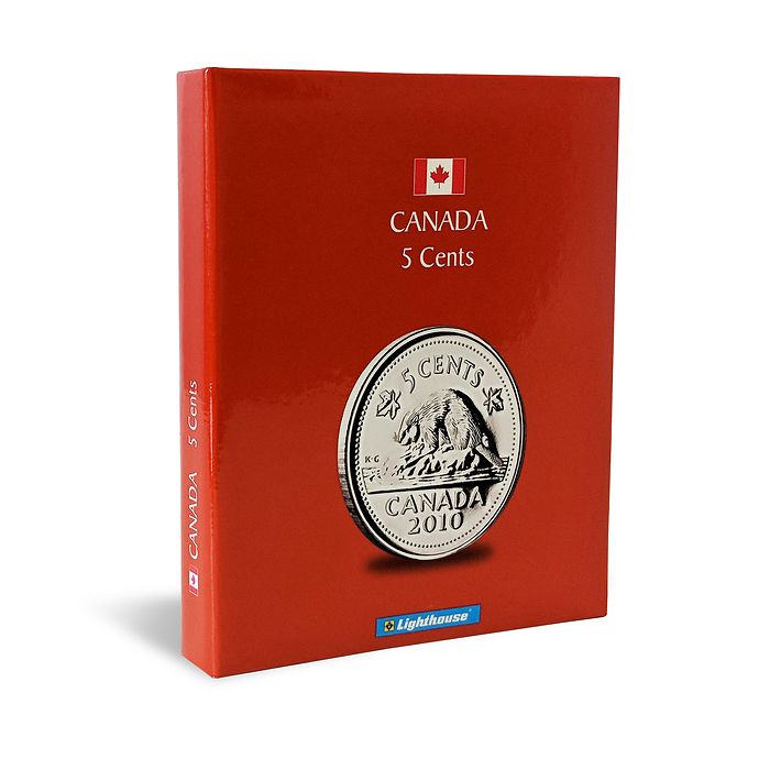 Canadian Coin Folder KASKADE, 5 Cent