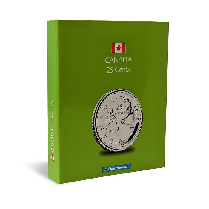 Canadian Coin Folder KASKADE, 25 Cent