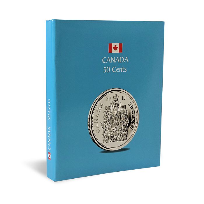Canadian Coin Folder KASKADE, 50 Cent