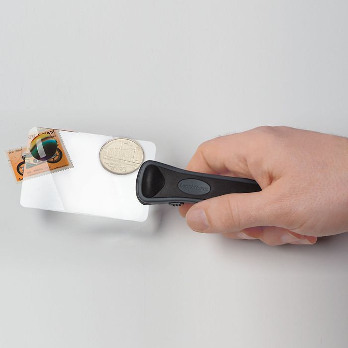 CHOPARZ square LED magnifier 2x & 6x magnification