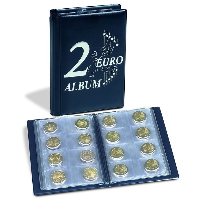 ROUTE 2-Euro pocket album for 48 2-euro coins