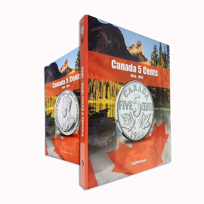 VISTA BOOK Canada 5 Cent Vol. 1 1858 - 1952