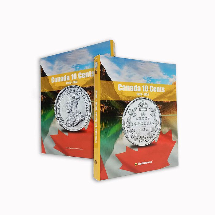 VISTA BOOK Canada 10 Cent Vol. 1 1858 - 1952