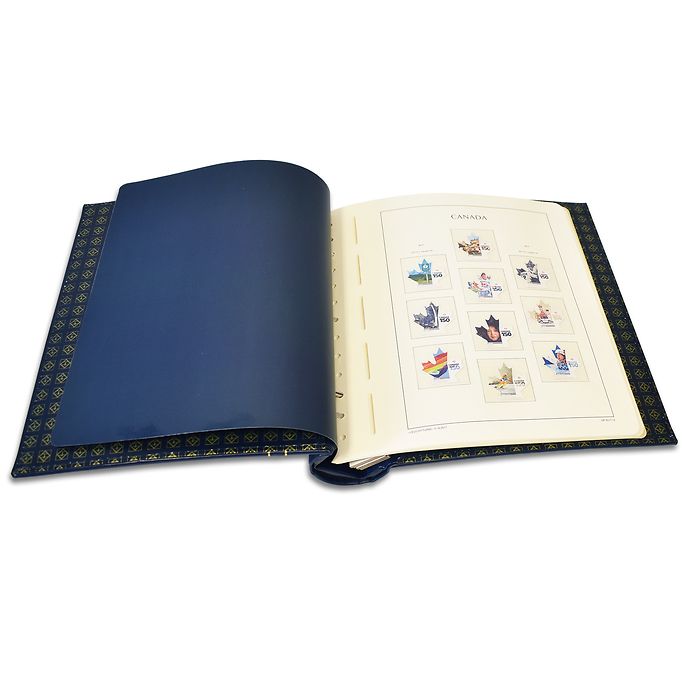 Lighthouse Preprinted Stamp Album CANADA, Classic Design Vol.1 (1851-1985), blue