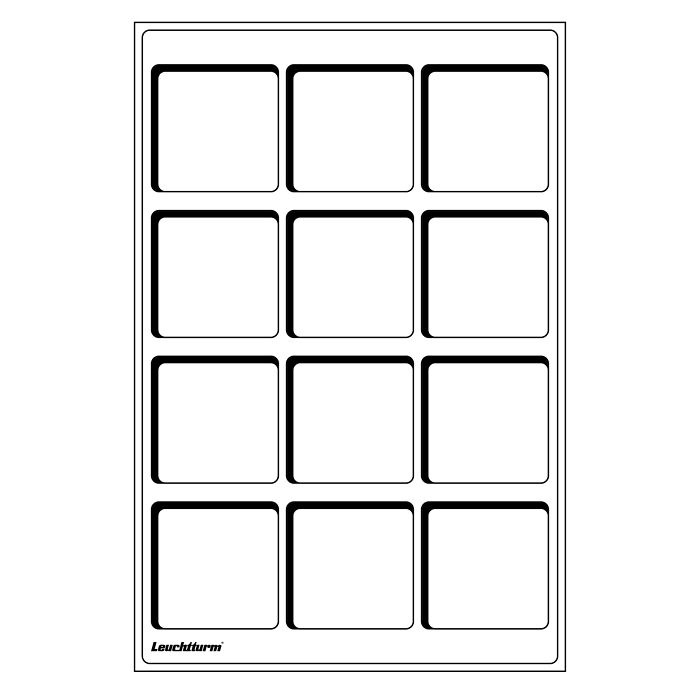 coin trays L for 12 coins up to 67 mm Ø, blue