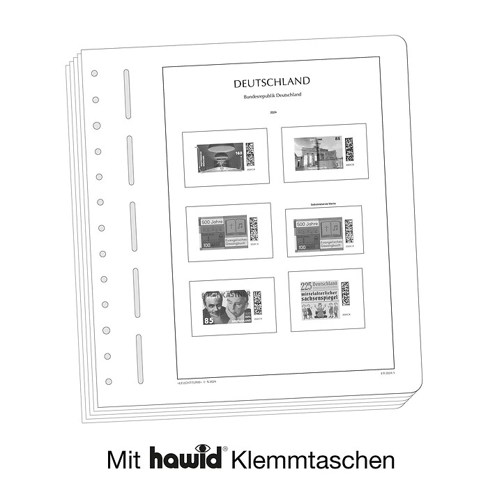 LIGHTHOUSE SF Illustrated album pages Germany Corner MarginCopies, 2015-2018