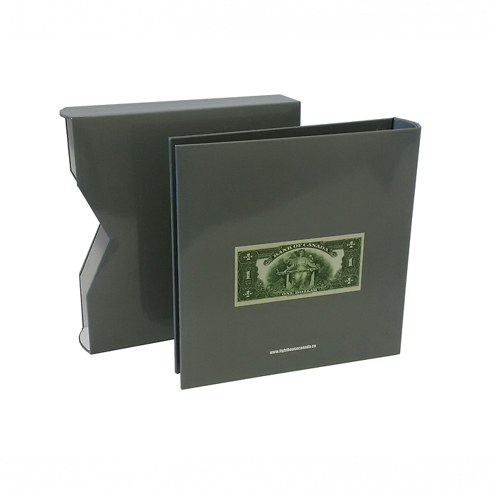 NUMIS Albums for Canadian Banknotes, full set 1935-2013 (801226)