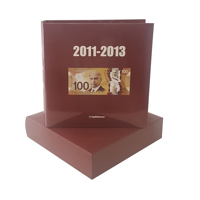 NUMIS Album for Canadian Banknotes, 2011-2013, blank