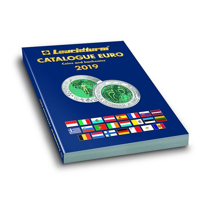 Euro Catalogue for coins and banknotes 2019, English