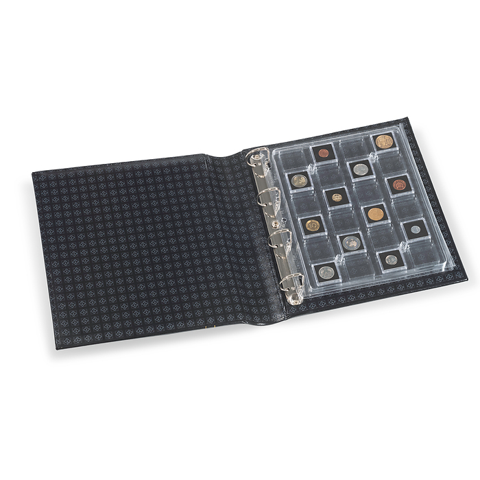 ENCAP plastic sheets for QUADRUM mini coin capsules, pack of 2