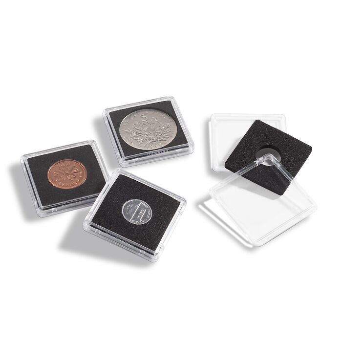 QUADRUM Mini coin capsules 16 mm, pack of 10