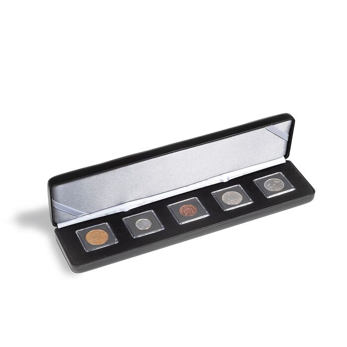 NOBILE coin etui for 5 QUADRUM Mini capsules, black