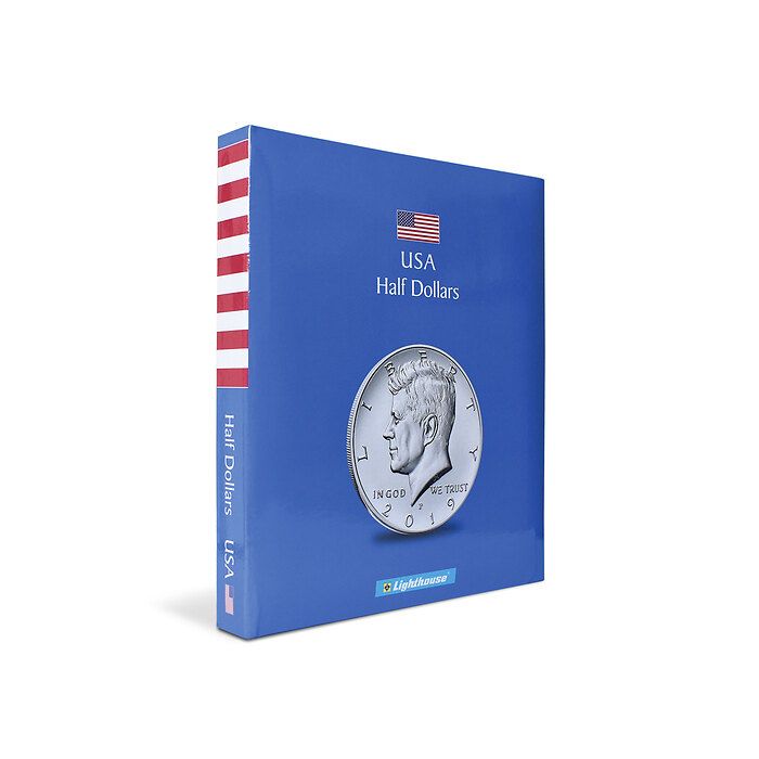KASKADE USA Coin Album, HALF DOLLARS