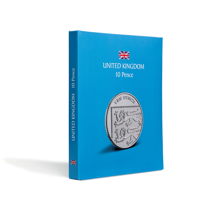 Pocket album KASKADE UK for 10 Pence with 4 sheets