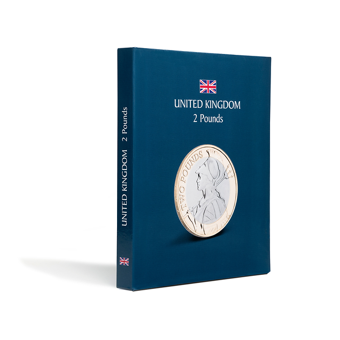 Pocket album KASKADE UK for 2 Pound with 4 permanently bound sheets