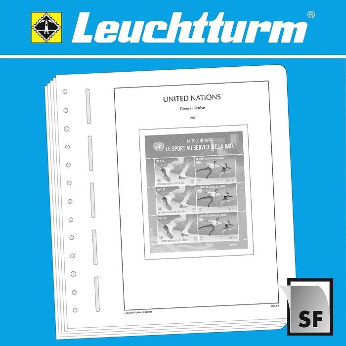 LIGHTHOUSE SF Supplement UNO Geneva Miniature Sheet 2021