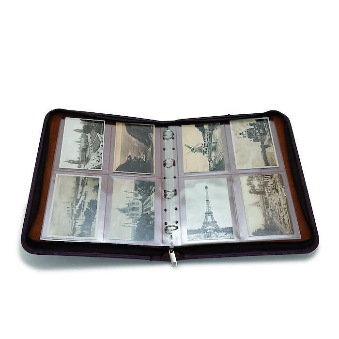 KURT ringbinder portfolio in GRANDE format, brown