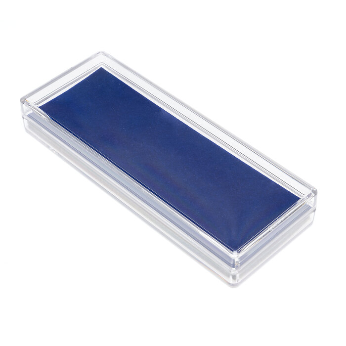 Capsule for medal L, 138 x 53 x 20 mm, blue, 5 pcs pack