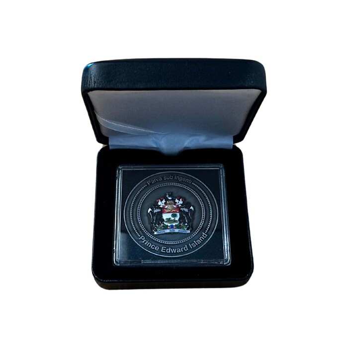 Limited Edition Collectors Coin for Prince Edward Island in NOBILE coin box