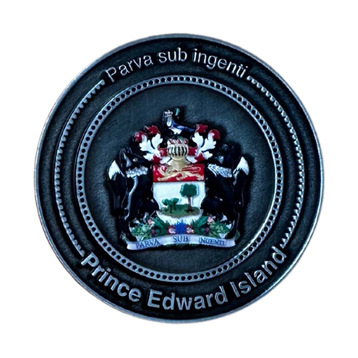 Limited Edition Collectors Coin for Prince Edward Island in NOBILE coin box