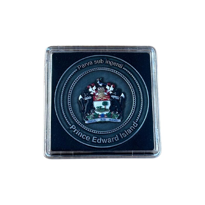 Limited Edition Collectors Coin for Prince Edward Island in NOBILE coin box