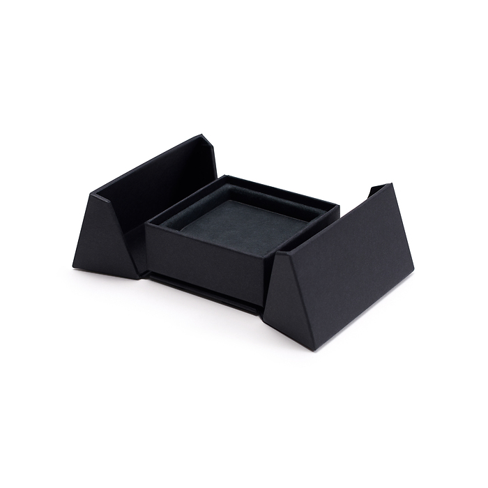 Porta coin case for a Quadrum coin capsule, black