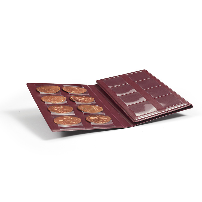 Passport travel album for 32 Pressed Pennies, pack of 20, including display