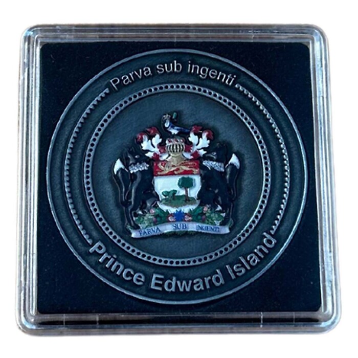 Limited Edition Collectors Coin for Prince Edward Island in QUADRUM coin capsule