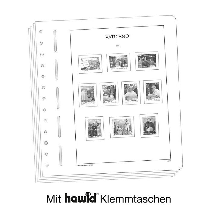 Lighthouse supplement with stamp mounts The Vatican State 2024