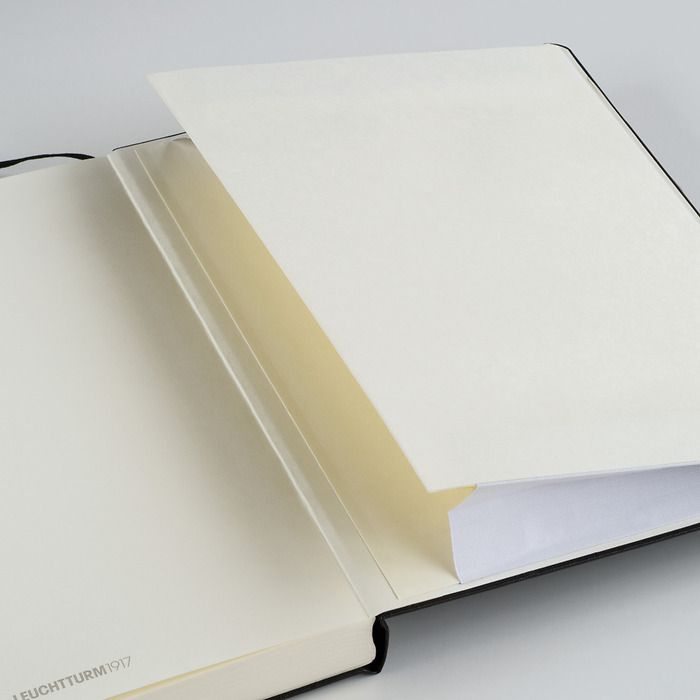 Notebook Pocket (A6), Hardcover, 185 numbered pages