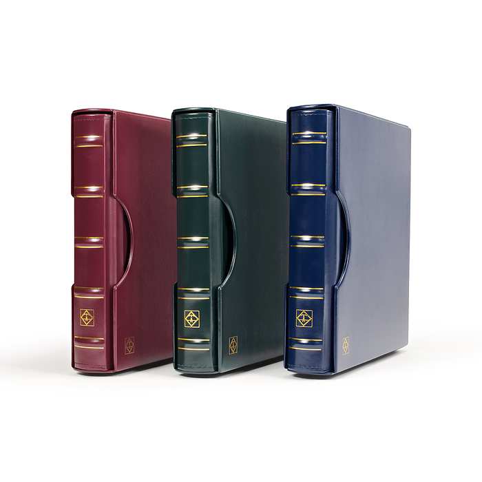 Lighthouse DP Perfect Turnbar Binder & Slipcase – Great Britain Edition, Pegged Binding, Made In Germany
