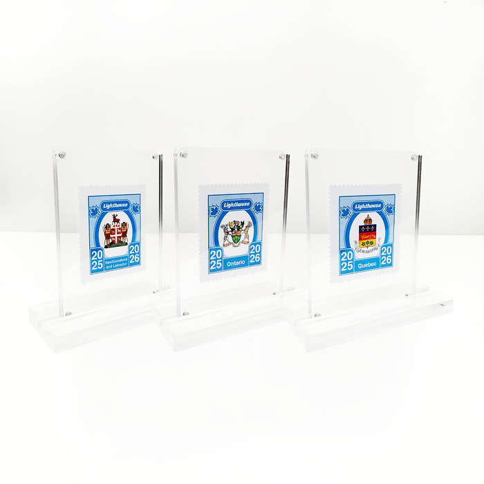 Limited Edition Non-Circulation Collectors Stamp in Spectator card display stand