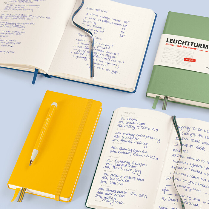 Weekly Planner and Notebook 2027