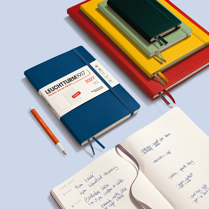 Weekly Planner and Notebook 2027