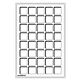 coin trays L for 40 coins up to 33 mm Ø, blue