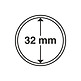 coin capsules inner diameter 32 mm