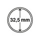 coin capsules inner diameter 32.5 mm