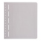 LH Blank Album Pages, grey cardboard, grey borderline