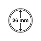 coin capsules inner diameter 26 mm