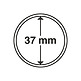 coin capsules inner diameter 37 mm