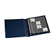 Storage sheet with metal eyelets for ICCS graded coins and for 2.5 x 2.5' coin holders