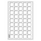 coin trays L for 45 coins up to 31 mm Ø, blue