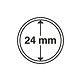 coin capsules inner diameter 24 mm