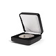 Single coin box NOBILE, up toØ 44 mm, black