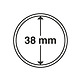 coin capsules inner diameter 38 mm