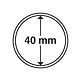 coin capsules inner diameter 40 mm
