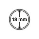 coin capsules inner diameter 18 mm