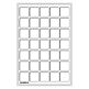 coin trays L for 35 coins up to 39 mm Ø, blue