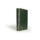 Stockbook PREMIUM, A4, 64 black pages, padded leather* cover, green