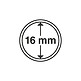 coin capsules inner diameter 16 mm